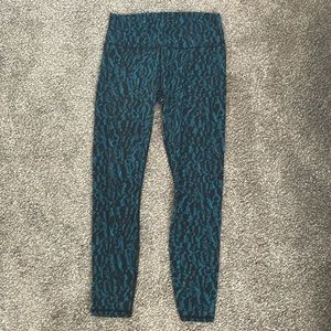 Calvin Klein Performance womens Print Side Pocket High Waist